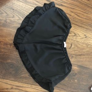Brandy Melville black vodi shorts
